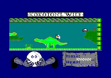 Kokotoni Wilf (UK) (1989) screen shot game playing